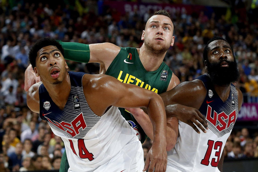 立陶宛男篮碾压西班牙男篮，波特三分雨点燃全场的简单介绍