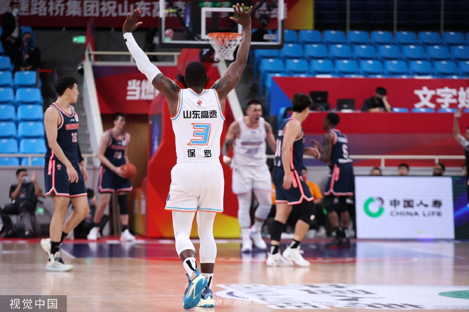 山东队险胜广东队，保罗状态火热